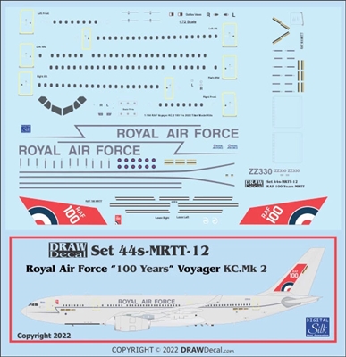 1:200 Royal Air Force Airbus KC Mk.2 MRTT '100 Years'
