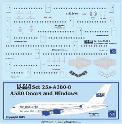 1:125 Airbus A.380 Details