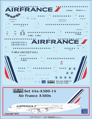 1:125 Air France Airbus A.380-800