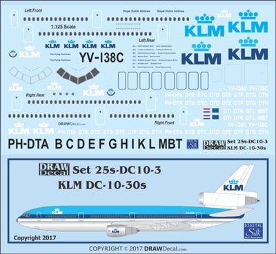 1:125 KLM McDD DC-10-30