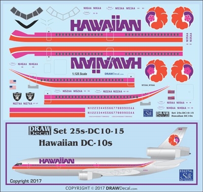1:125 Hawaiian Air McDD DC -10-10