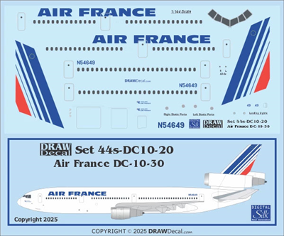 1:125 Air France McDD DC-10-30