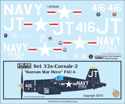 1:32 'Korean War Hero' F4U Corsair