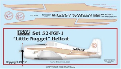 1:32 'Little Nugget' F6F Hellcat Racer