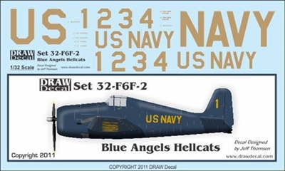1:32 Blue Angels Hellcat