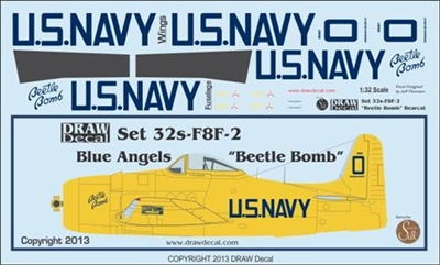 1:32 US Navy 'Beetle Bomb' F8F Bearcat