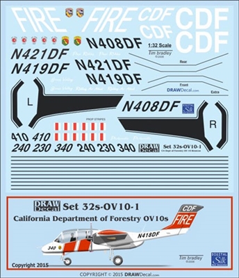 1:32 California Department of Forestry OV-10 Bronco