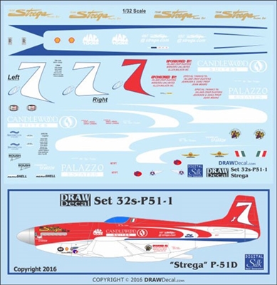 1:32 N.A. P.51D Mustang "Strega"