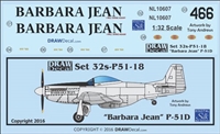 1:32 N.A. P-51D Mustang  'Barbara Jean'