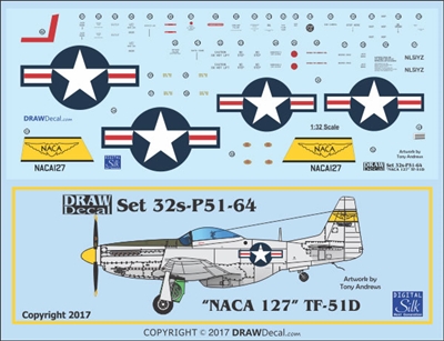 1:32 N.A. TF-51D Mustang "NACA 127"
