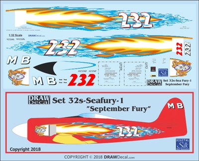 1:32 Hawker Sea Fury "September Fury"