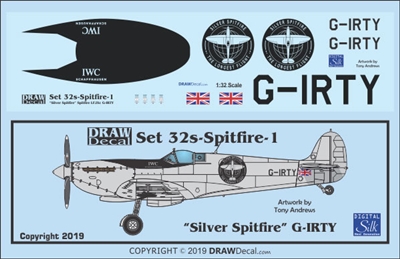 1:32 Vickers Supermarine Spitfire Mk IX "Silver Spitfire"
