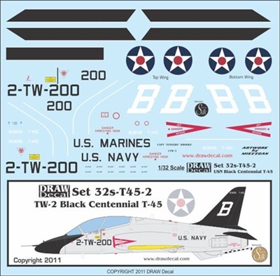 1:32 US Navy TW-2 Centennial T-45C Goshawk