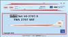 1:400 Trans World Airlines (twin globes) Boeing 2707 SST