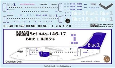 1:144 Blue1 Bae 146-200