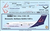 1:144 Brussels Airlines Bae RJ85 / RJ200