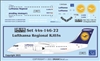 1:144 Lufthansa Regional CityLine Bae RJ85 (146-200)