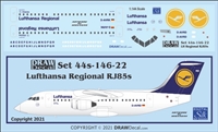1:144 Lufthansa Regional CityLine Bae RJ85 (146-200)