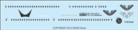 1:144 Tupolev 154 Windows