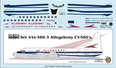 1:144 Allegheny Convair 580