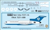 1:144 Federal Aviation Administration Boeing 727-100