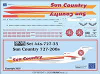 1:144 Sun Country Boeing 727-200