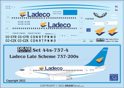1:144 Ladeco Boeing 737-200