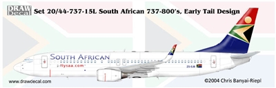 1:144 South African Boeing 737-800