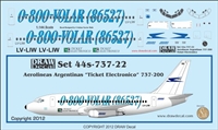 1:144 Aerolineas Argentinas Boeing 737-200