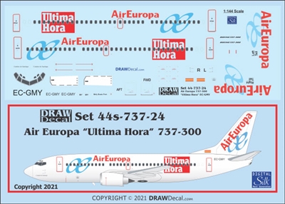 1:144 Air Europa  'Ultima Hora' Boeing 737-300