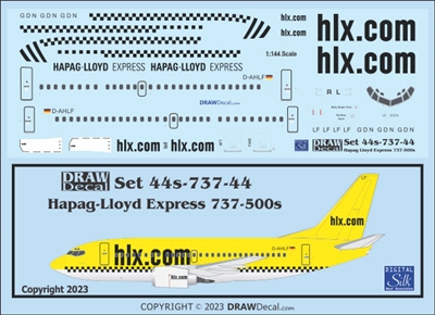 1:144 Hapag Lloyd Express Boeing 737-500