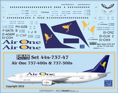 1:144 Air One Boeing 737-300 / -400