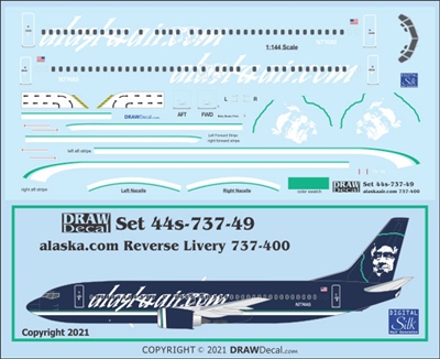 1:144 alaskaair.com Boeing 737-400