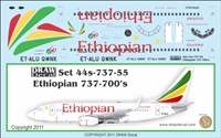1:144 Ethiopian Airlines Boeing 737-700
