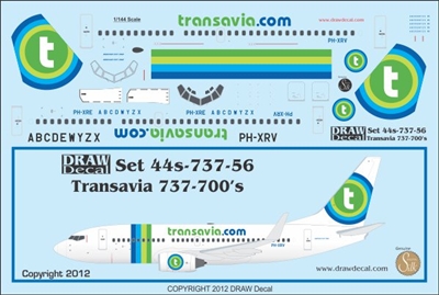 1:144 Transavia Holland Boeing 737-700