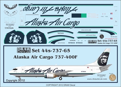 1:144 Alaska Airlines Cargo Boeing 737-400F