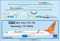 1:144 Sunwings Boeing 737-800