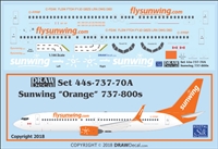 1:144 Sunwings Boeing 737-800