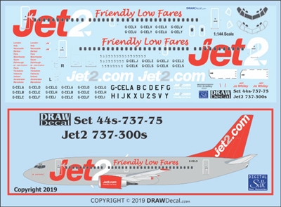 1:144 Jet2 Boeing 737-300