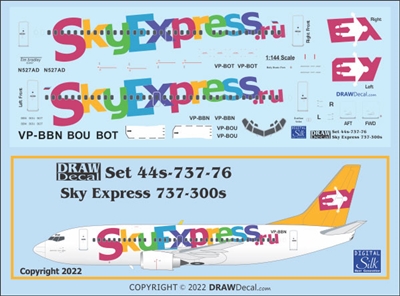 1:144 SkyExpress Boeing 737-300