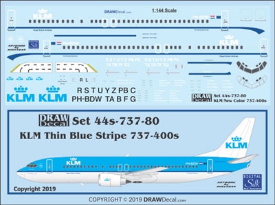1:144 KLM Boeing 737-400