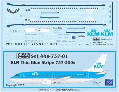 1:144 KLM Boeing 737-300