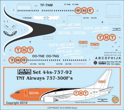 1:144 TNT Boeing 737-300F