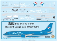 1:144 Bluebird Cargo Boeing 737-300F / -400F