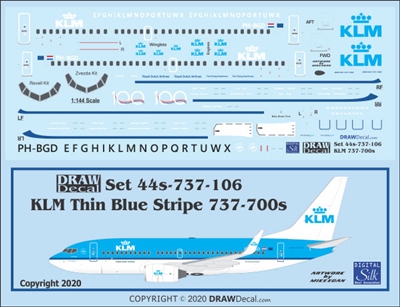1:144 KLM Boeing 737-700(W)