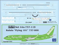 1:144 Kulula 'Flying 101' Boeing 737-800