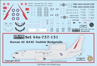 1:144 Korean AF. RAAF, Turkish AF Boeing E-7 (737-700) 'Wedgetail''