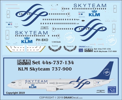 1:144 KLM 'Skyteam' Boeing 737-900