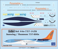 1:144 Sunwing Boeing 737-800