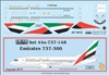 1:144 Emirates  Boeing 737-300